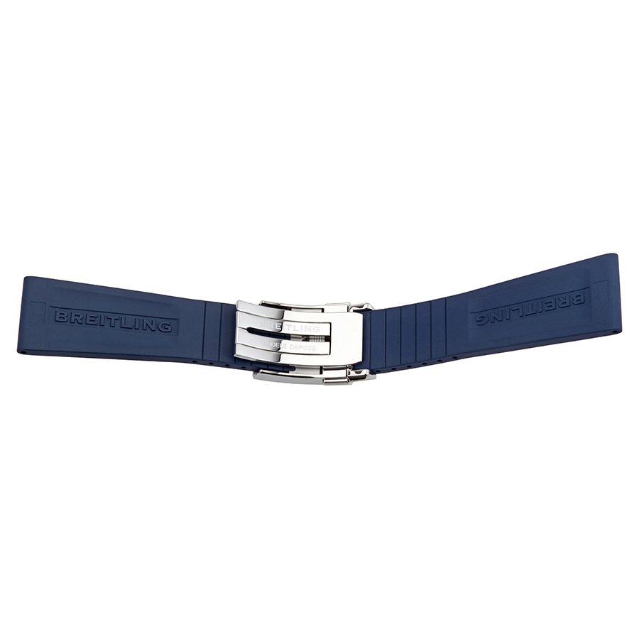 breitling rubber deployment strap