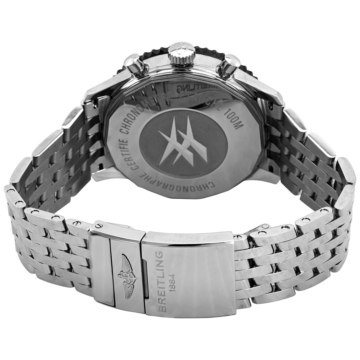 Breitling Chronoliner Automatic Black Dial Men's Watch Y2431012/BE10  Y2431012-BE10-443A 845960067584 - Breitling, Chronoliner - Jomashop