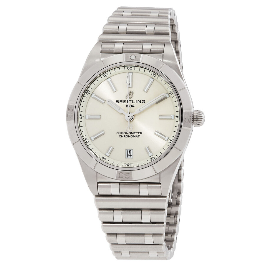 breitling white face