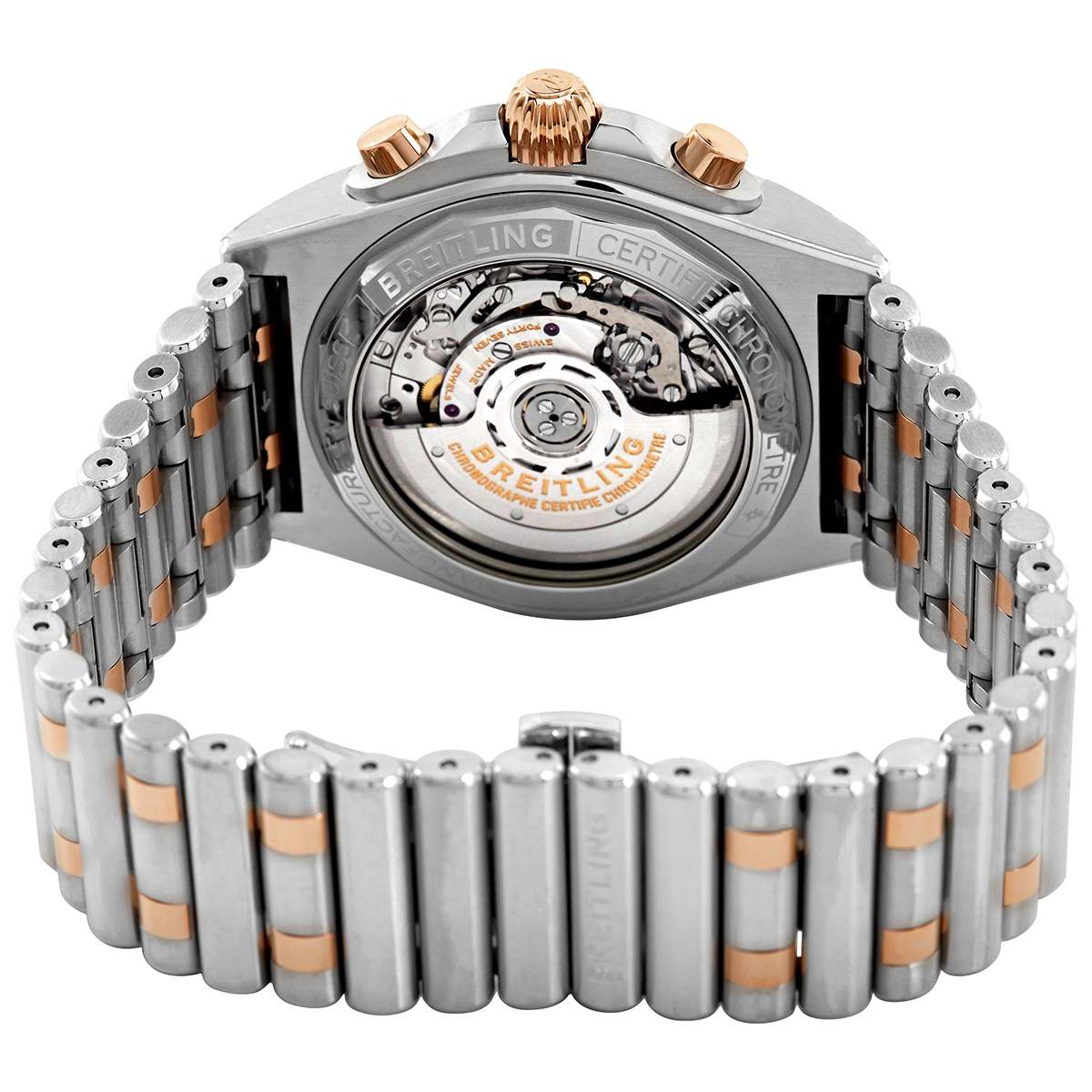 Chronomat B01 42 Stainless Steel \u0026 18k Red Gold - Anthracite UB0134101B1U1  | Breitling