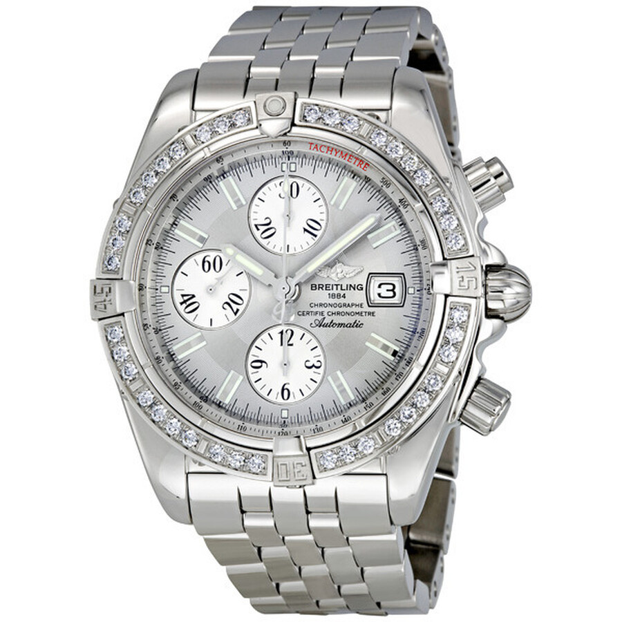 breitling chronomat evolution diamond bezel