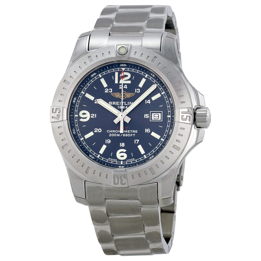 breitling colt blue dial
