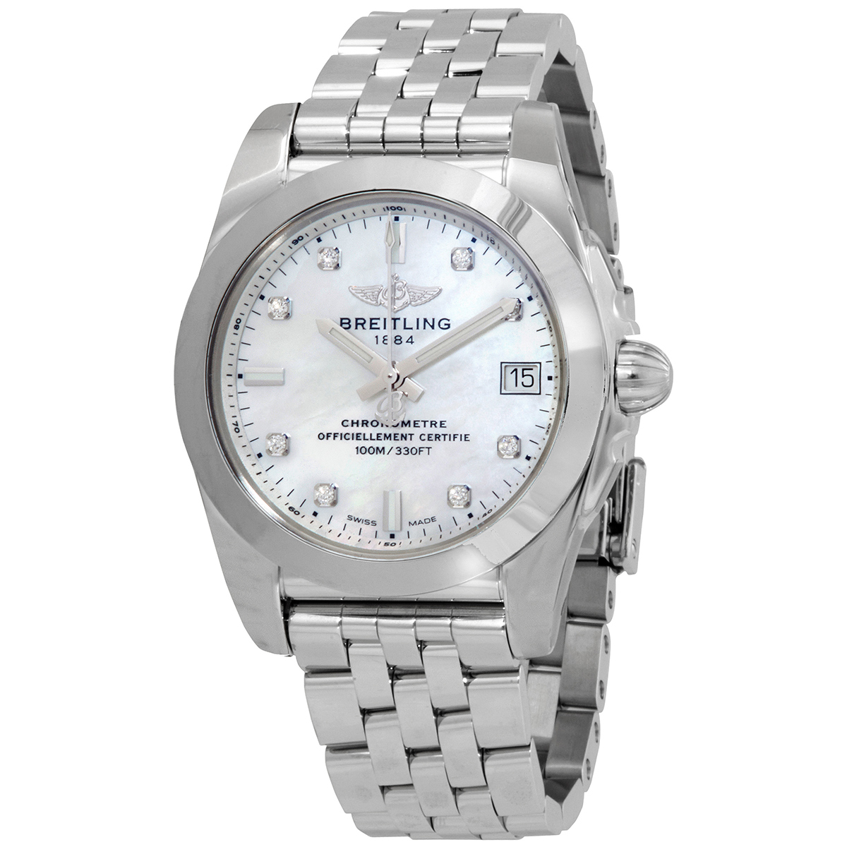 Galactic 36 Quartz Chronometer Diamond Ladies Watch