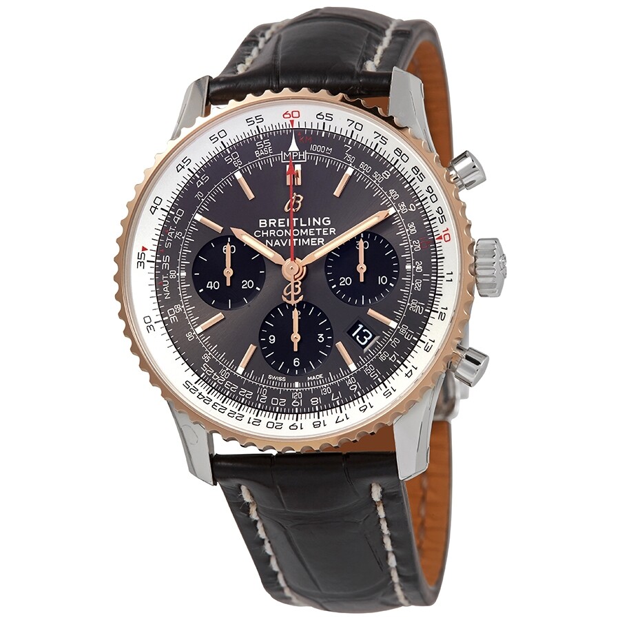 breitling navitimer gold bezel