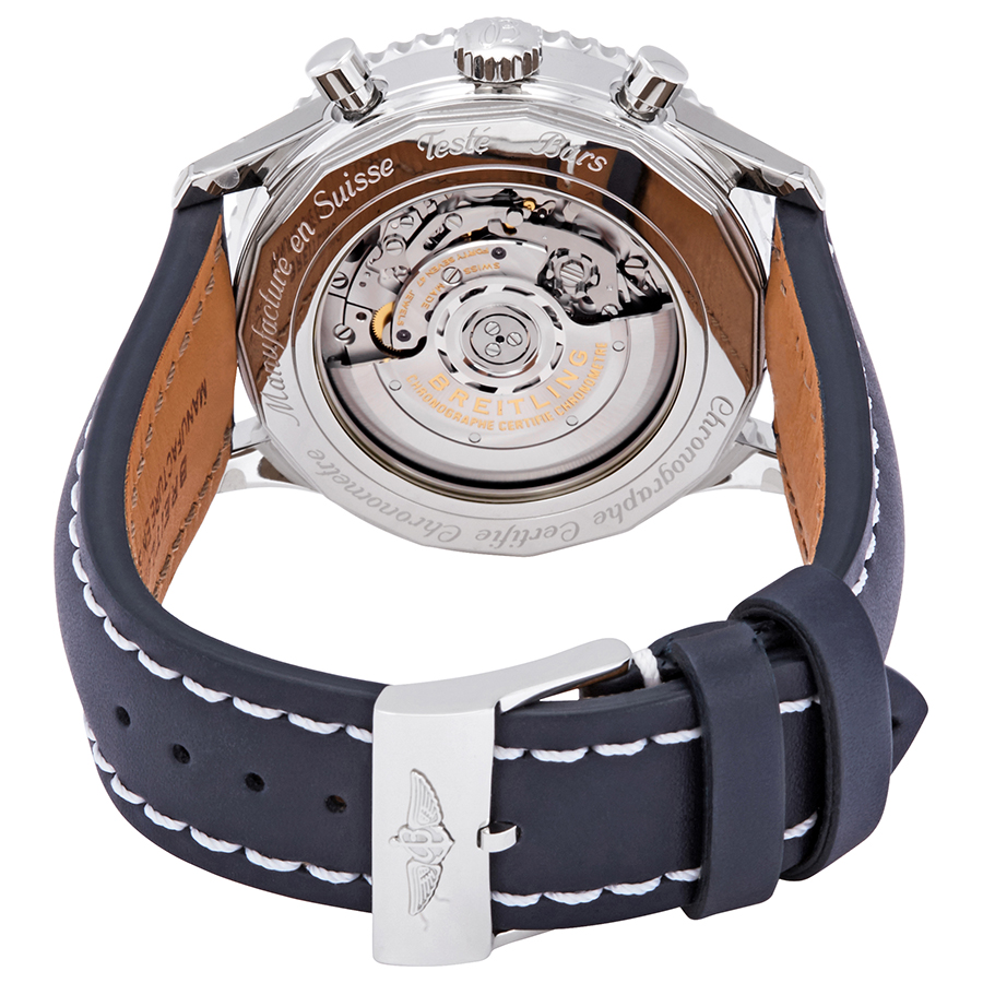 OROLOGIO DA UOMO Breitling Navitimer Cosmonaute 2 Toni 18K/Ss Raro