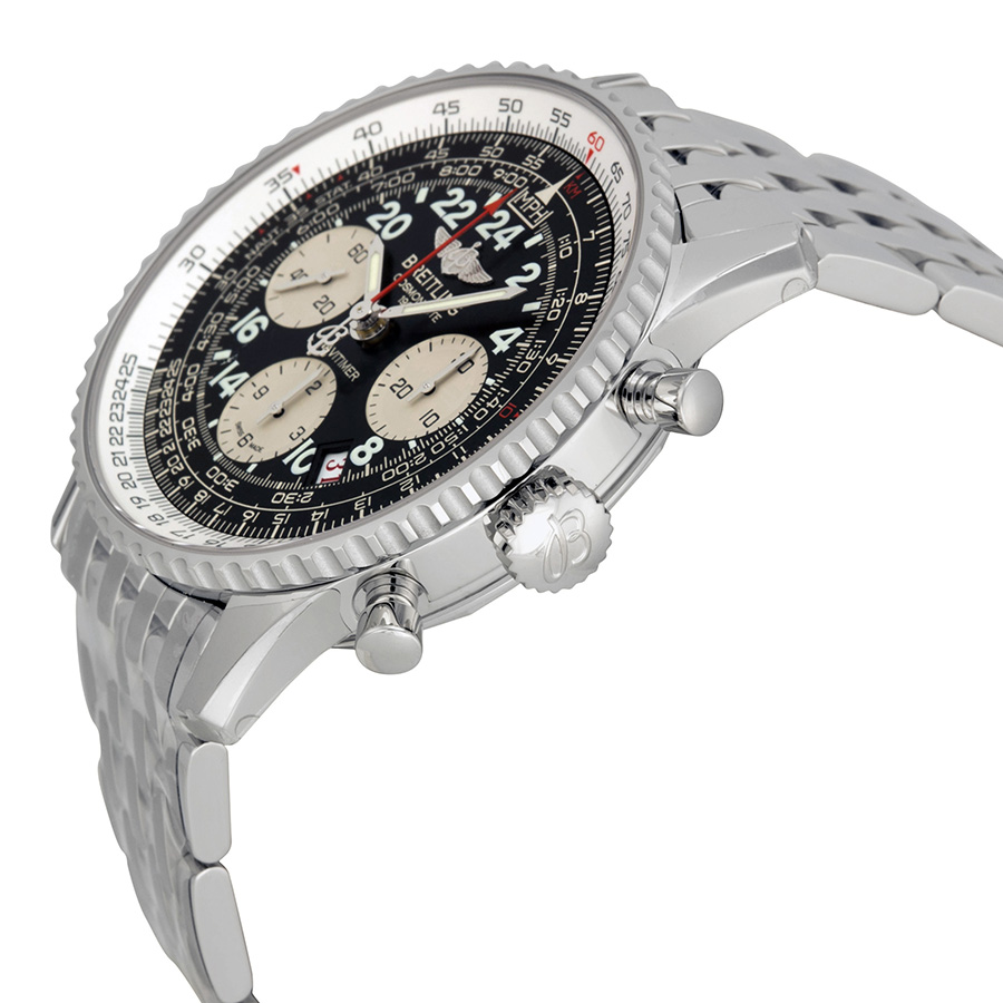 Breitling Navitimer Cosmonaute Automatic Men's Watch AB021012-BB59SS  AB021012/BB59 700371278618 - Watches - Jomashop