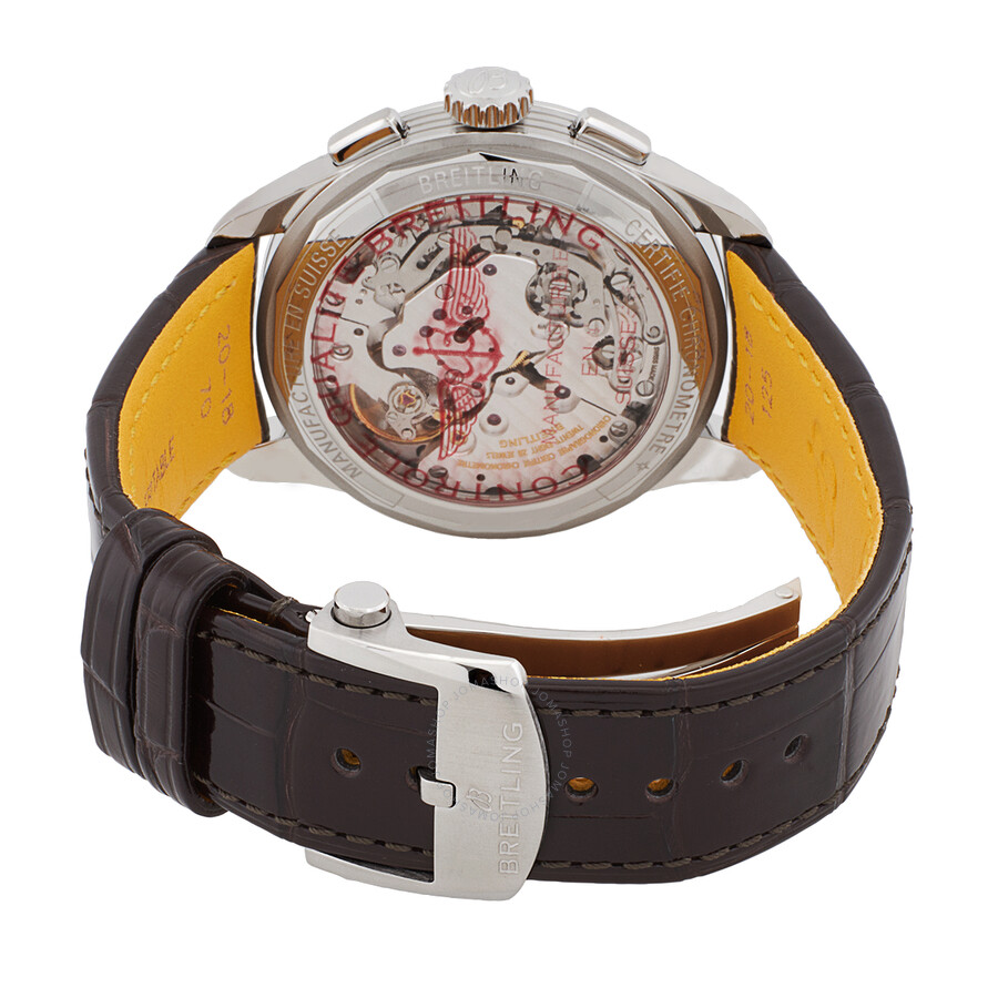 Breitling Premier B09 Chronograph Champagne Dial Hand Wind Men's Watch