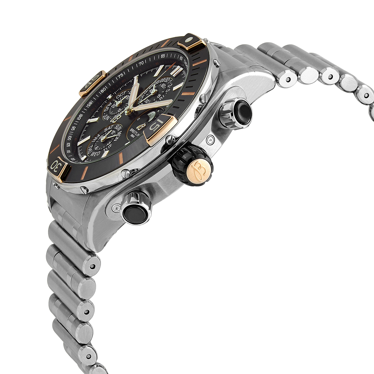 Breitling Super Chronomat 44 Calendar Automatic Black Dial Men's Watch  I19320251B1 I19320251B1S1 - Chronomat, Chronomat 44 - Jomashop