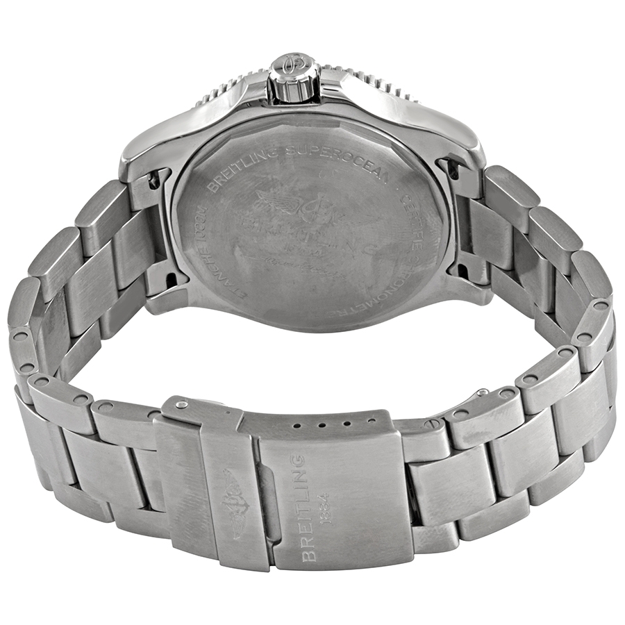 Breitling Superocean 44 Automatic Black Dial Men's Watch A17367D71B1A1  842047178119 - Superocean, Superocean 44 - Jomashop