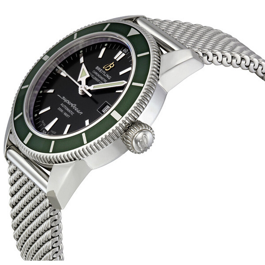 breitling superocean heritage green bezel