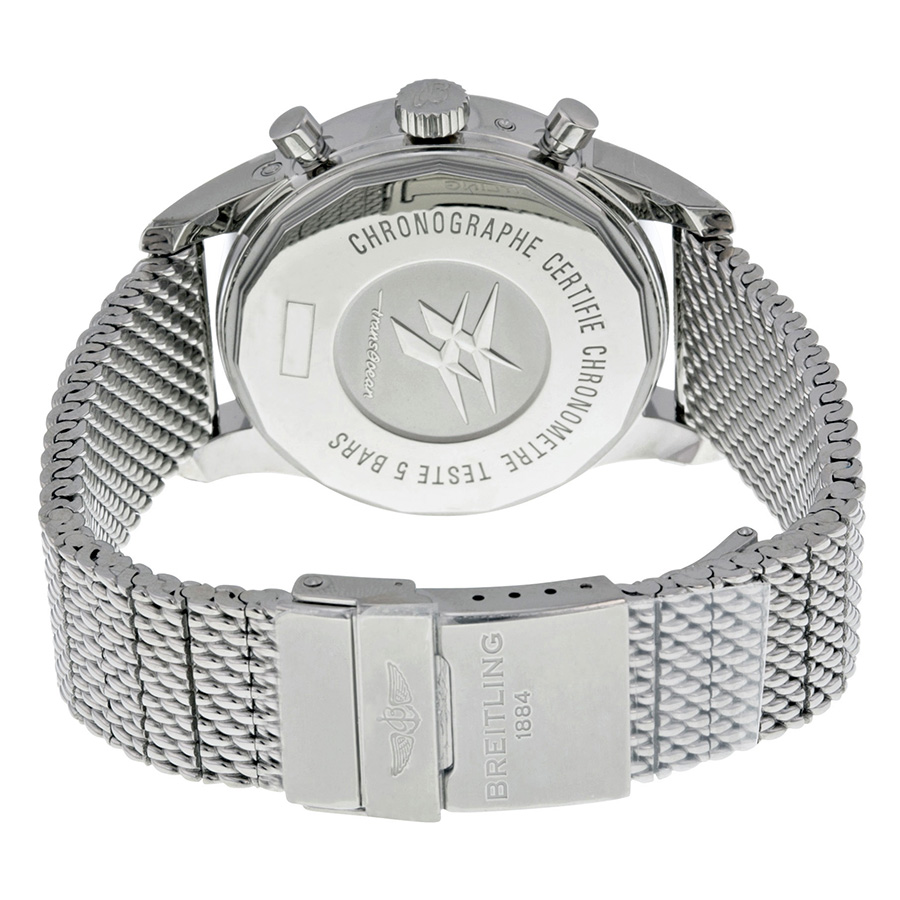 Breitling Transocean Chronograph II Moonphase Automatic Black Dial Men s Watch A1931012 BB68