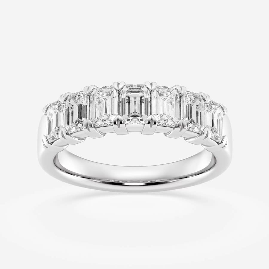 18K Yellow And White Gold 2.35 Cttw Yellow Princess Lab Grown Center Diamond Cluster Halo Cocktail Ring (Yellow/G-H Color, Vs1-Vs2 Clarity) - Size 6.25 main image 1