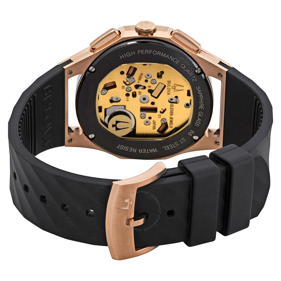 98a185 men's curv chronograph watch clearance