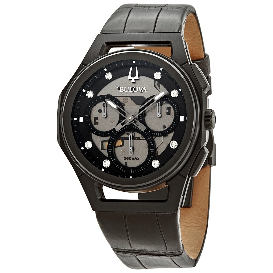 98a207 men's curv chronograph watch clearance
