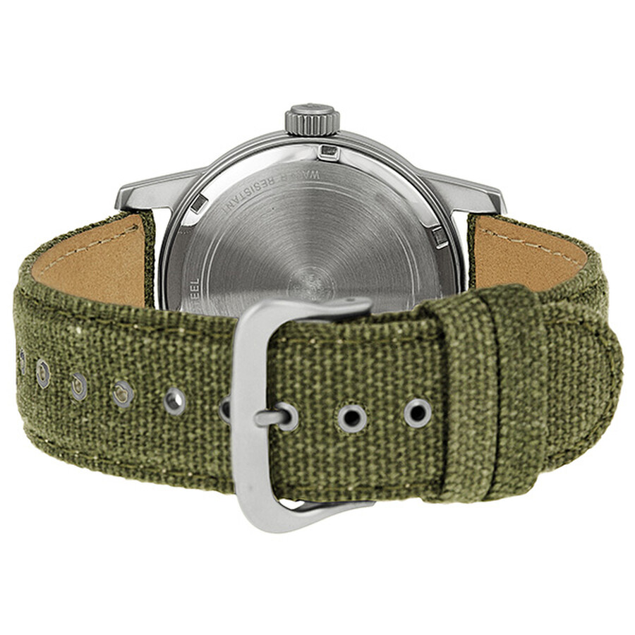 Bulova Men's Canvas Strap Watch 96A102 042429442771 Watches, Canvas Strap