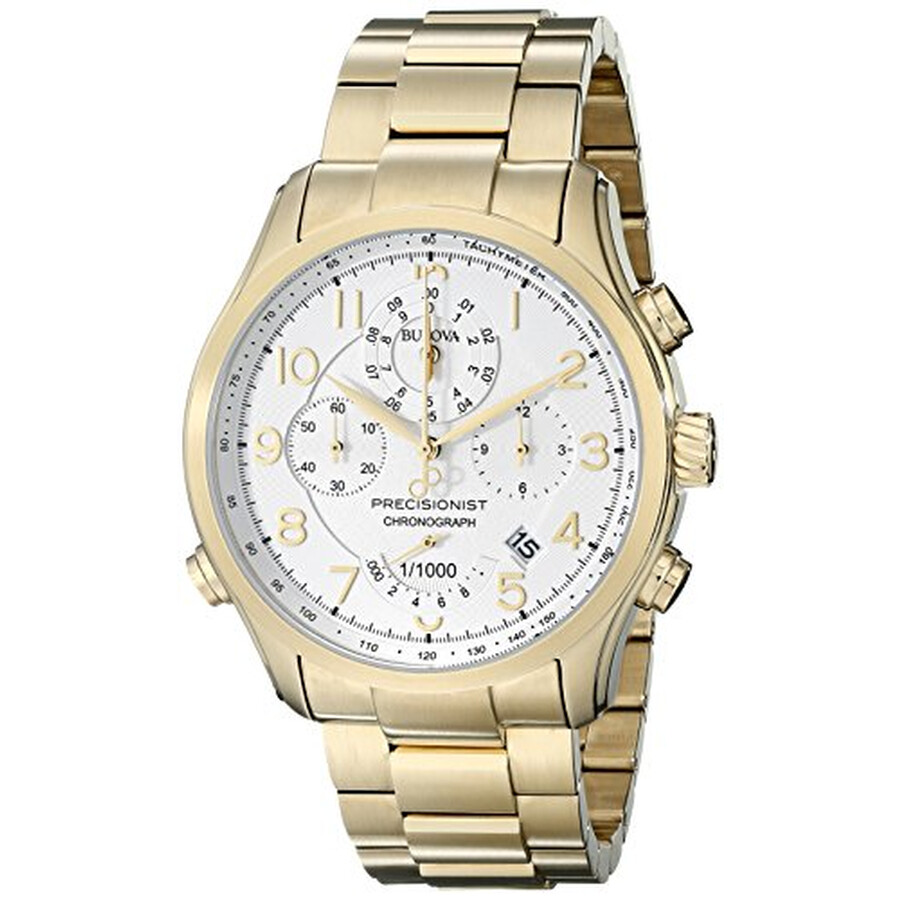 bulova precisionist white dial