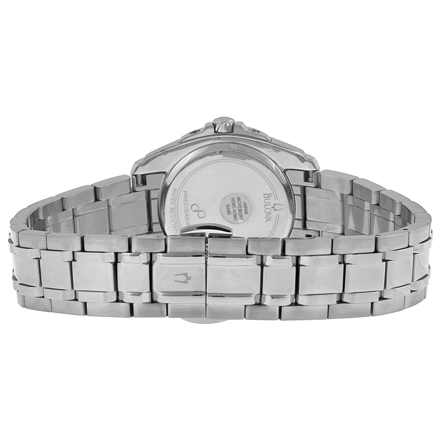 bulova precisionist white dial