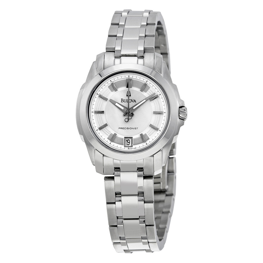 bulova precisionist white dial