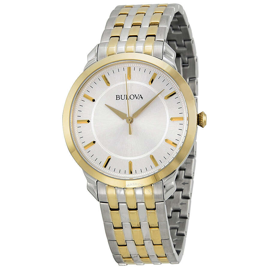 bulova silver dial