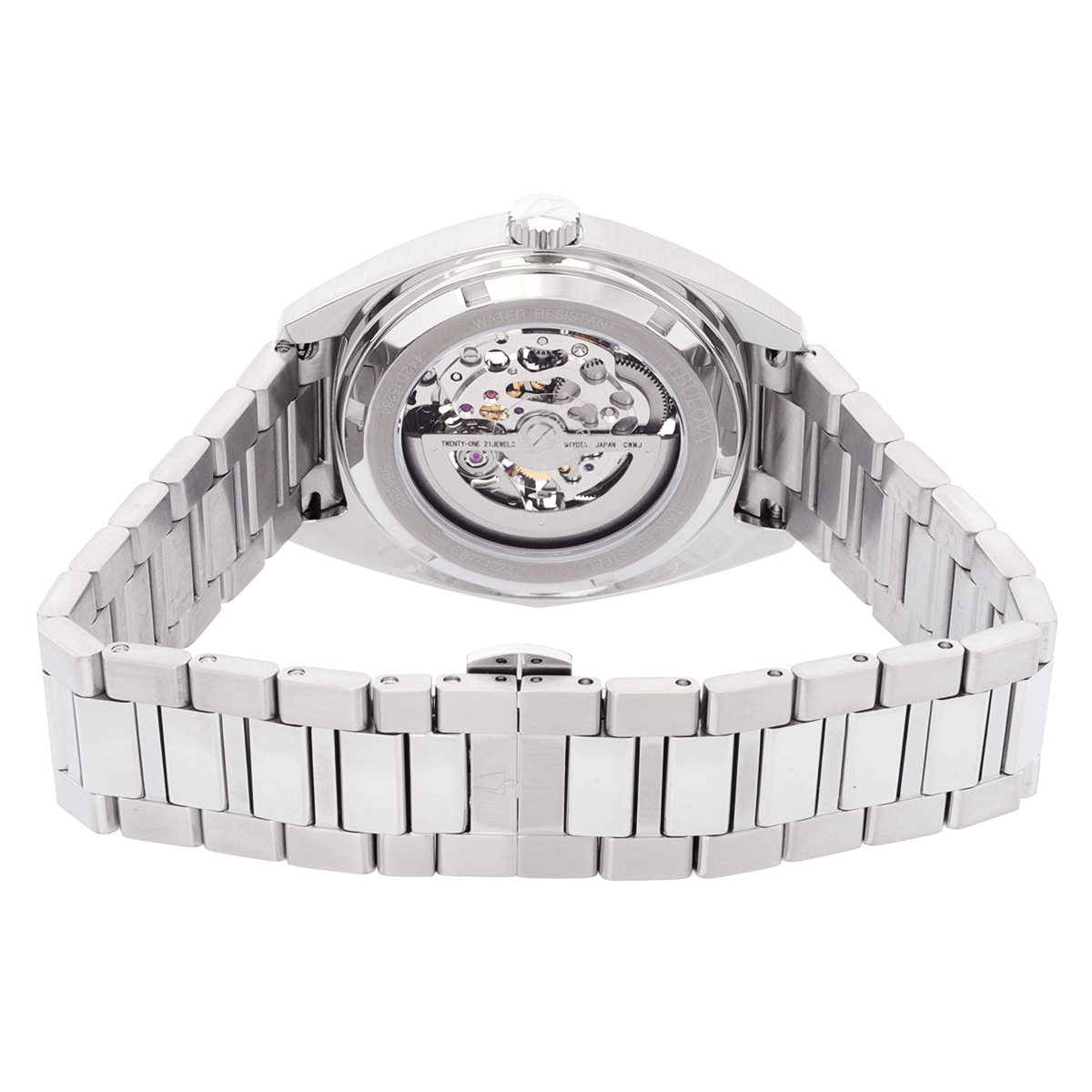 Orologio BULOVA Curv Dress 96A297 Green in Offerta a 722,50