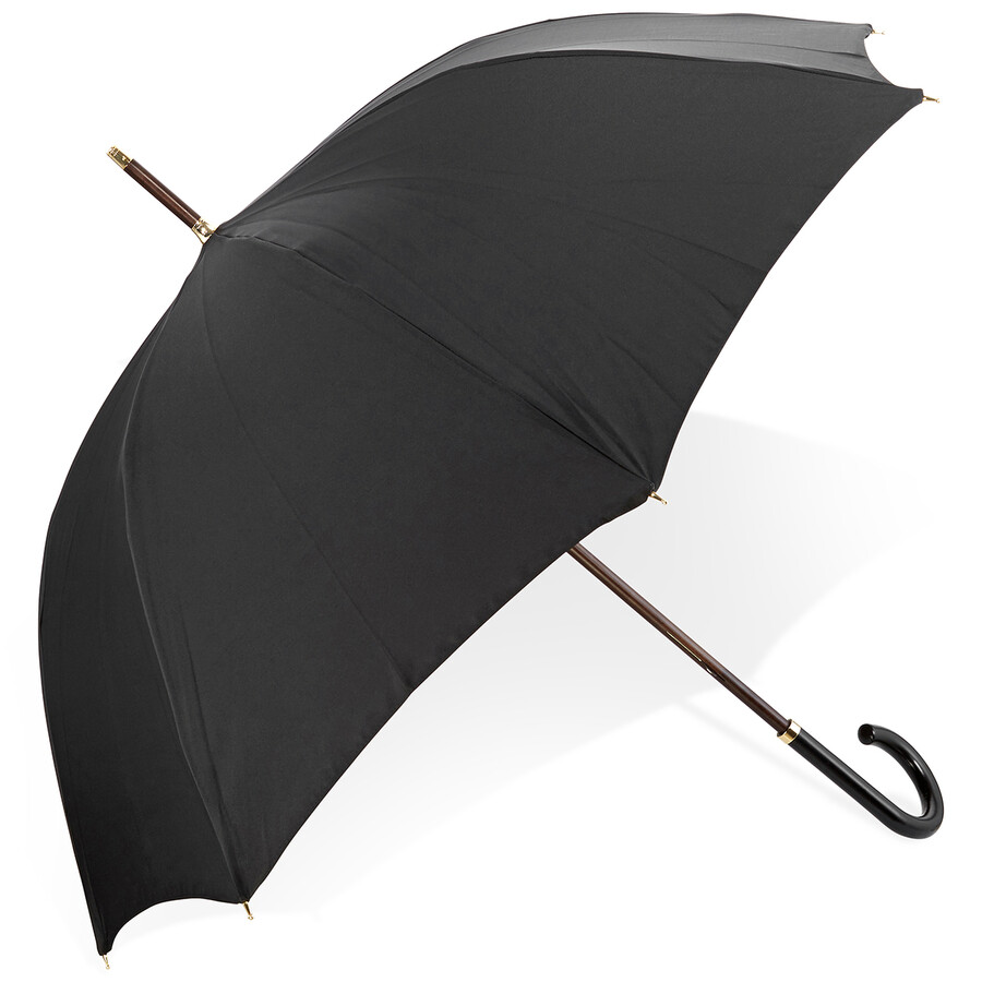 burberry check lined umbrella