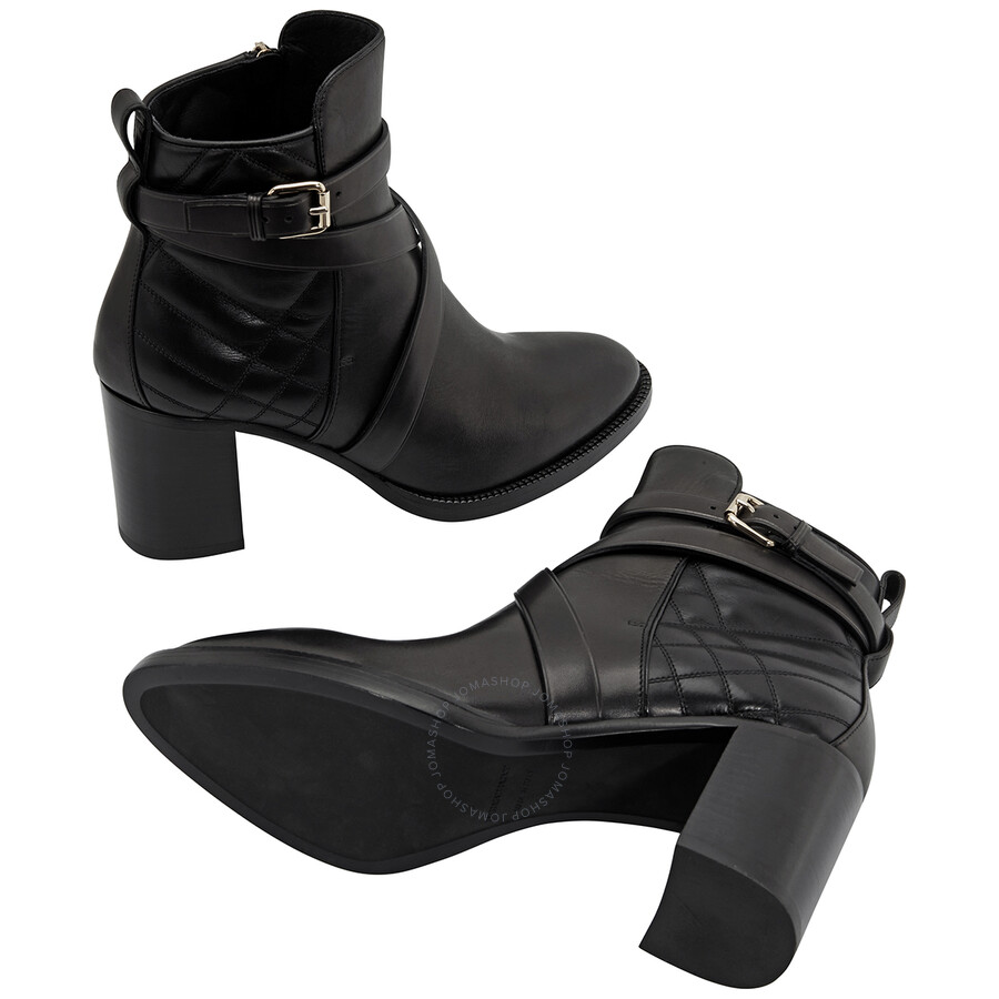 burberry black booties