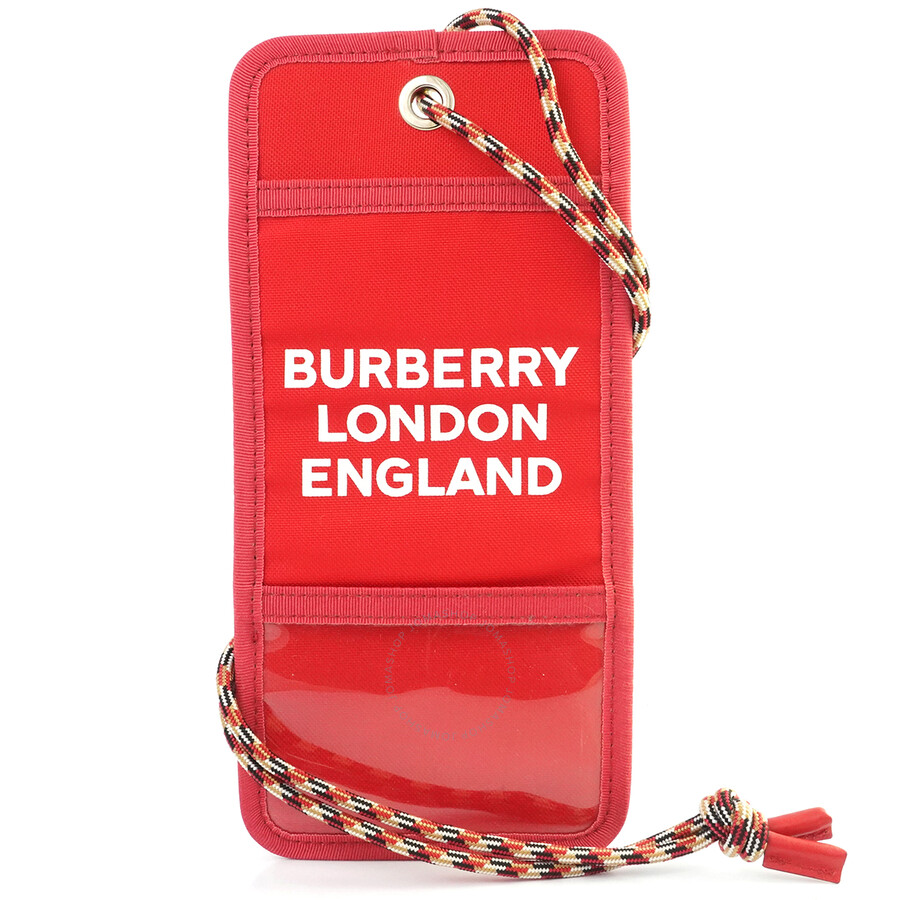 burberry lanyard card holder