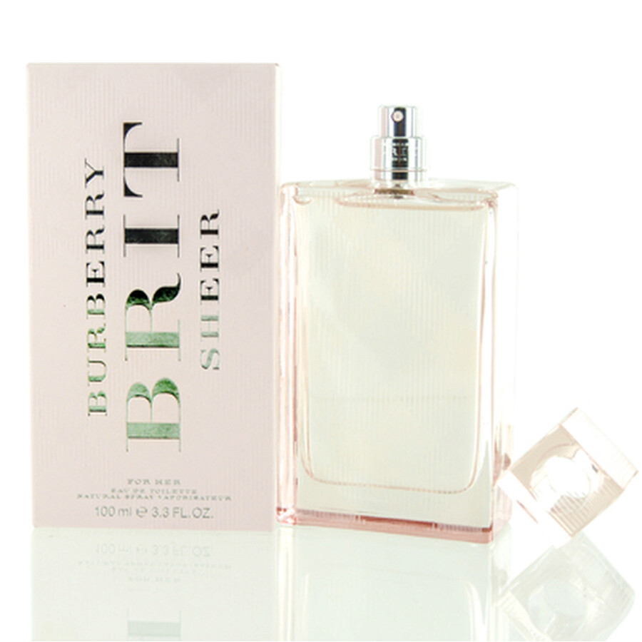 brit burberry sheer