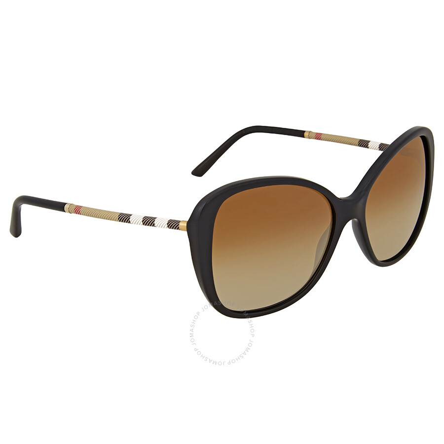 Burberry Brown Gradient Polarized Butterfly Sunglasses Be4235 Q3001t5 57 8053672667981 Sunglasses Burberry Sunglasses Jomashop