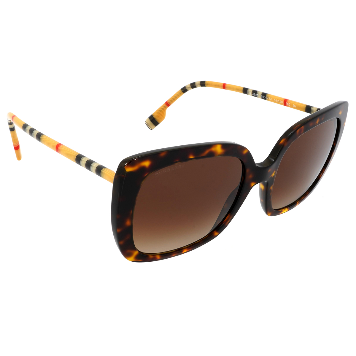 Burberry CAROLL Brown Gradient Butterfly Ladies Sunglasses BE4323