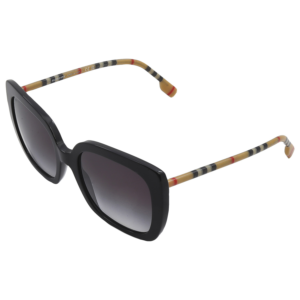 Burberry Caroll Gray Gradient Square Ladies Sunglasses BE4323 38538G 54