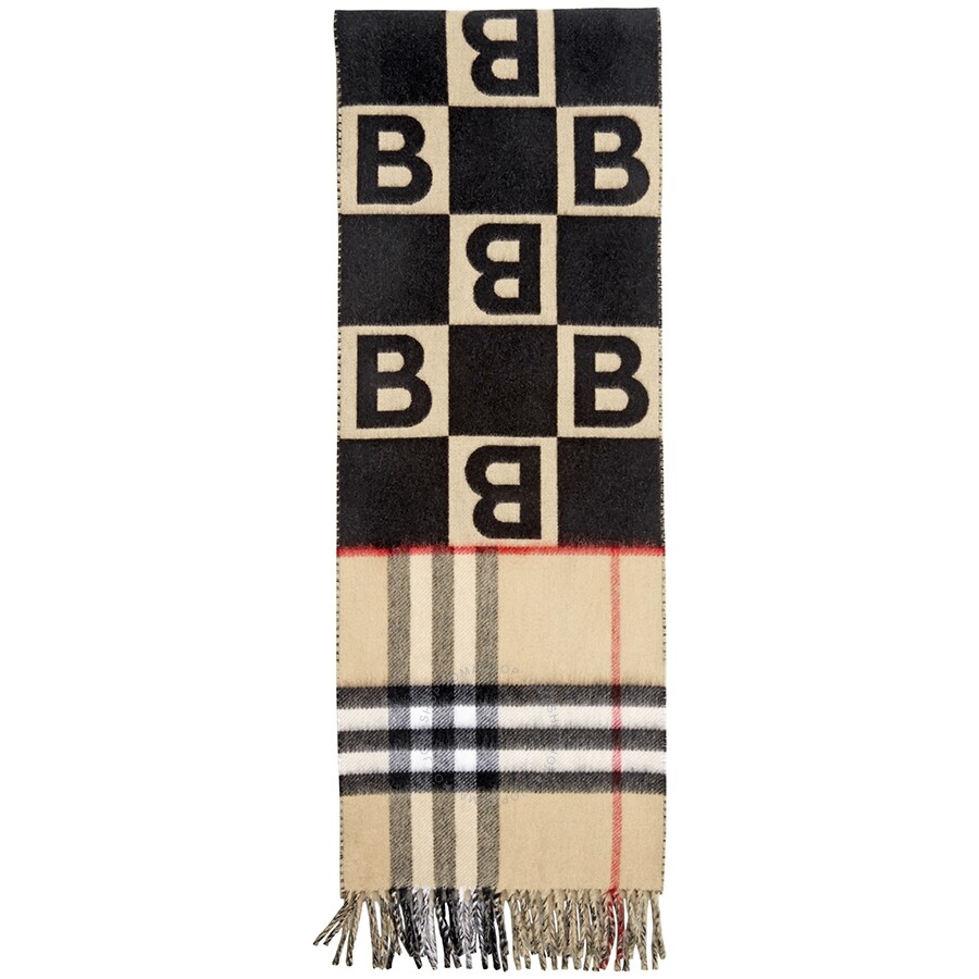 burberry b scarf