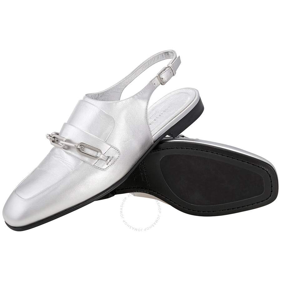 Burberry chewltown leather mule loafer Outlet