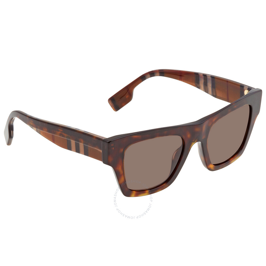 Burberry Dark Brown Square Men's Sunglasses BE4360 399173 49