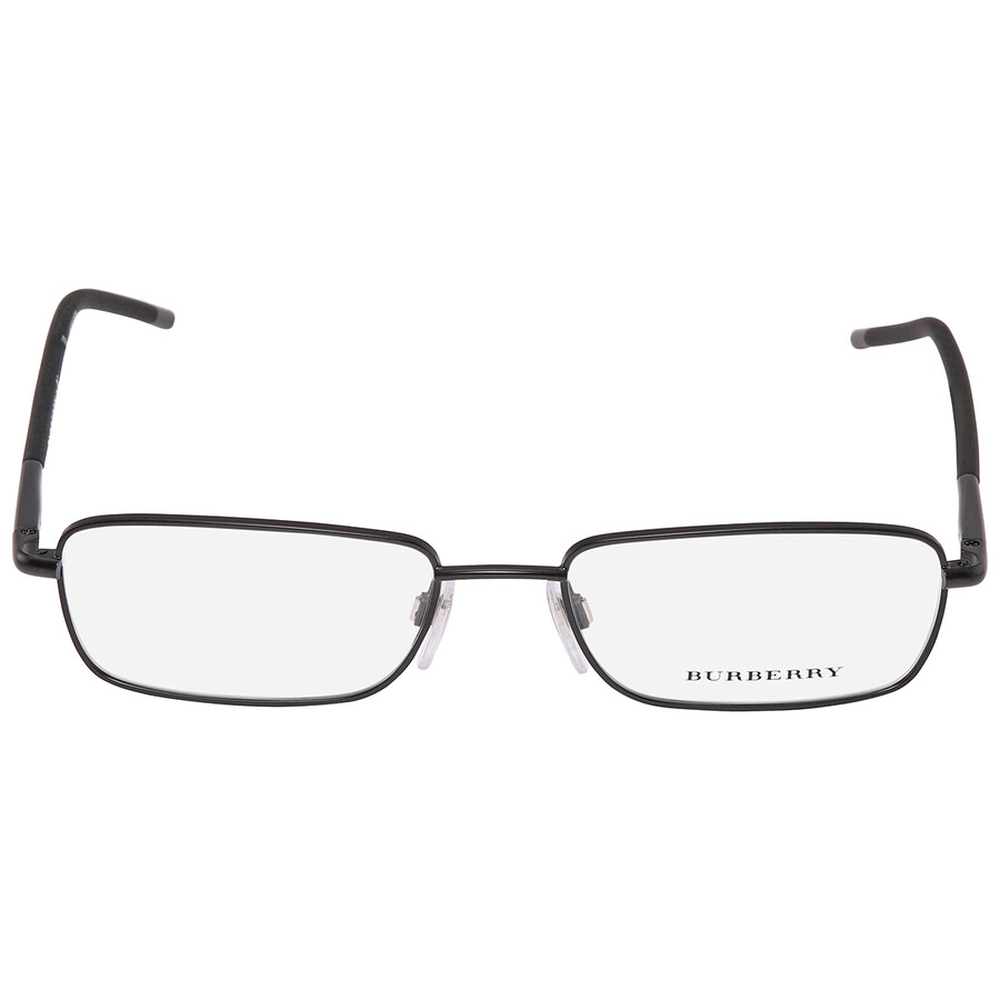 Burberry Demo Rectangular Men's Eyeglasses BE1268 1007 52 8053672223453