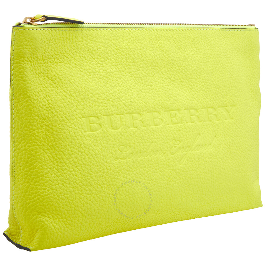 Burberry Duncan Leather Zip Pouch 4066515 5045551576319