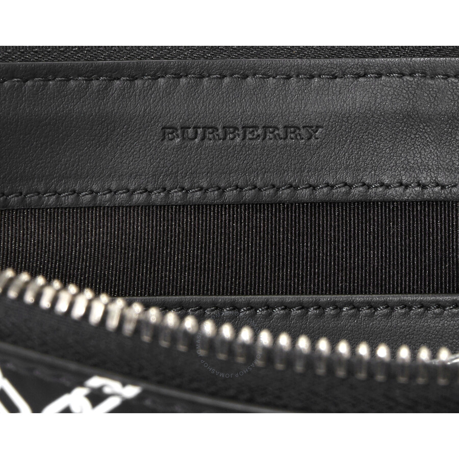 Burberry Edinburgh Check Leather Zip Pouch 8005913 5045556400756