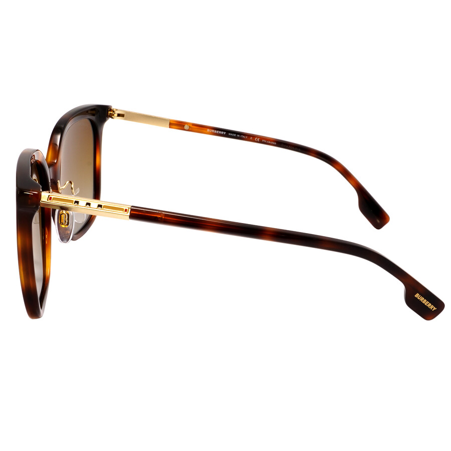 Burberry Emily Gradient Brown Square Ladies Sunglasses BE4347F 3316T5