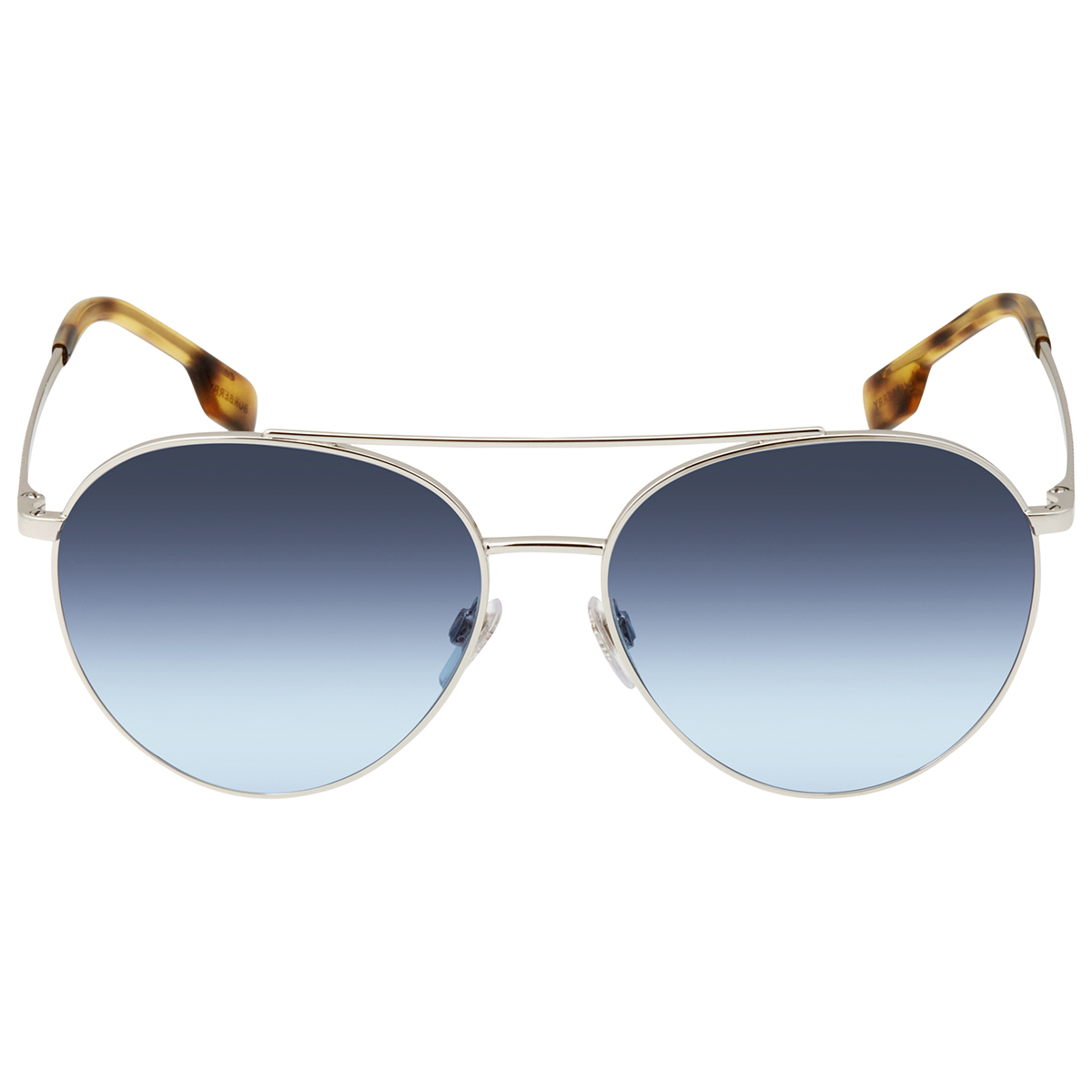 Burberry Gloucester Blue Gradient Pilot Ladies Sunglasses BE3115 100519 ...