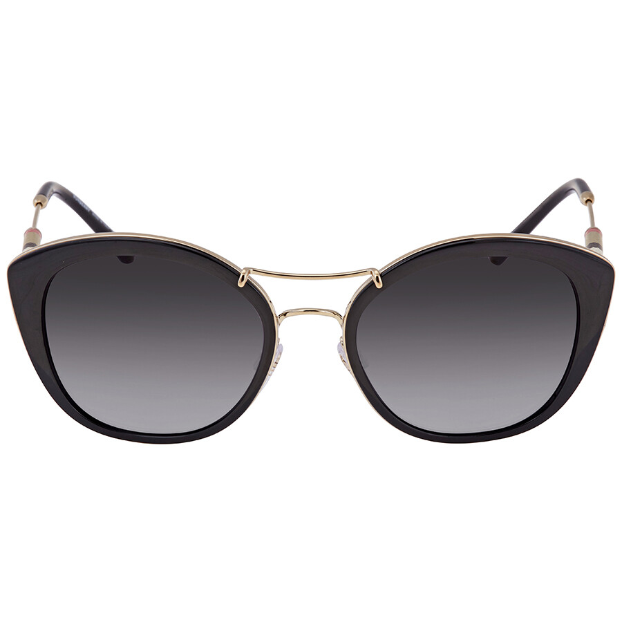Burberry Grey Gradient Polarized Butterfly Ladies Sunglasses BE4251Q