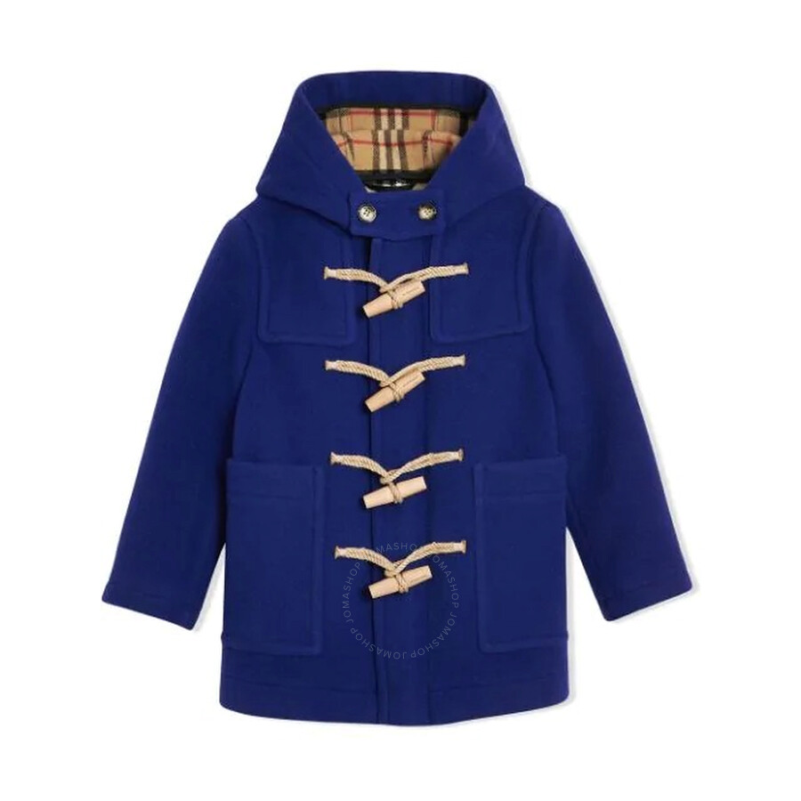 Blue duffle coat child Clearance