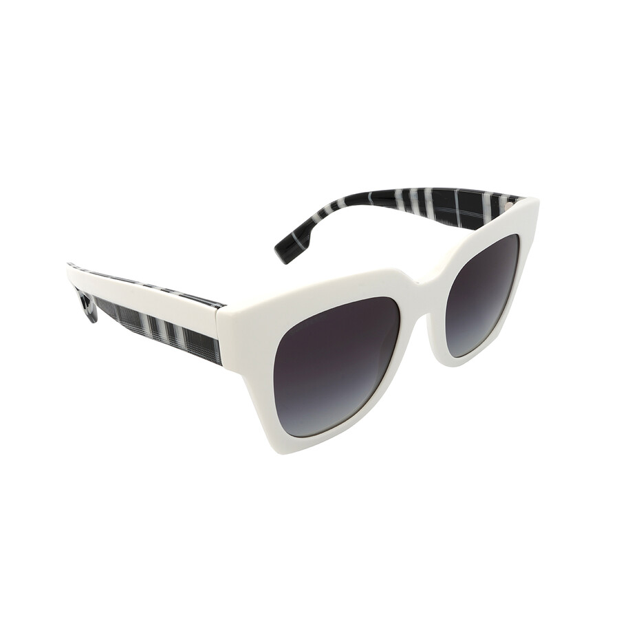 Burberry Kitty Grey Gradient Square Ladies Sunglasses BE4364 39958G 49