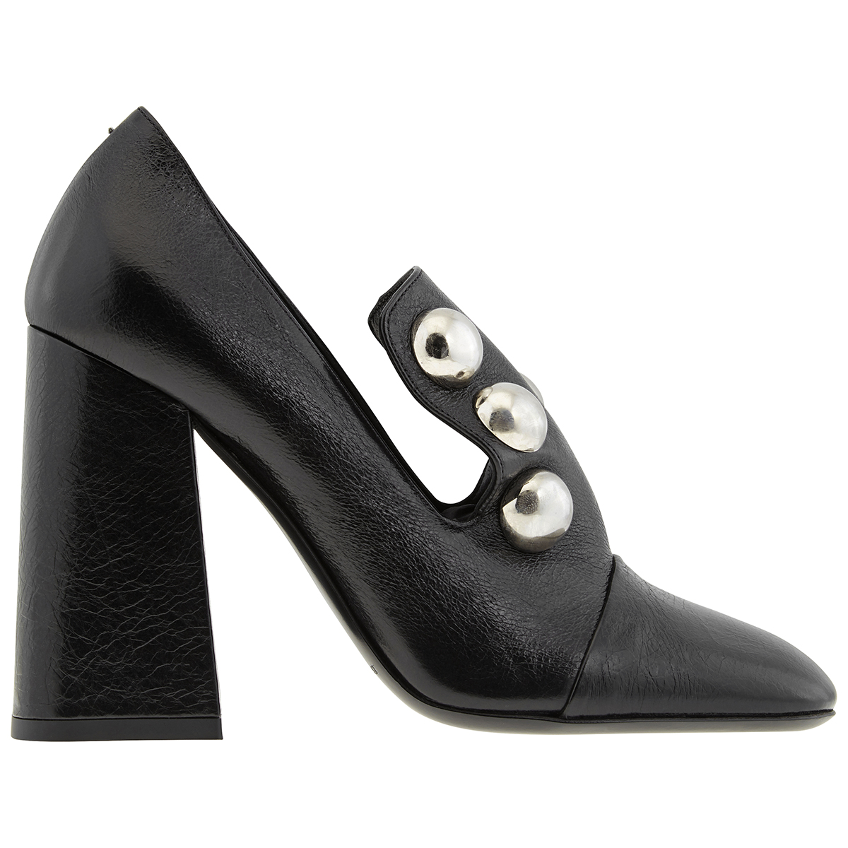 Burberry Ladies Black Ambridge Leather 