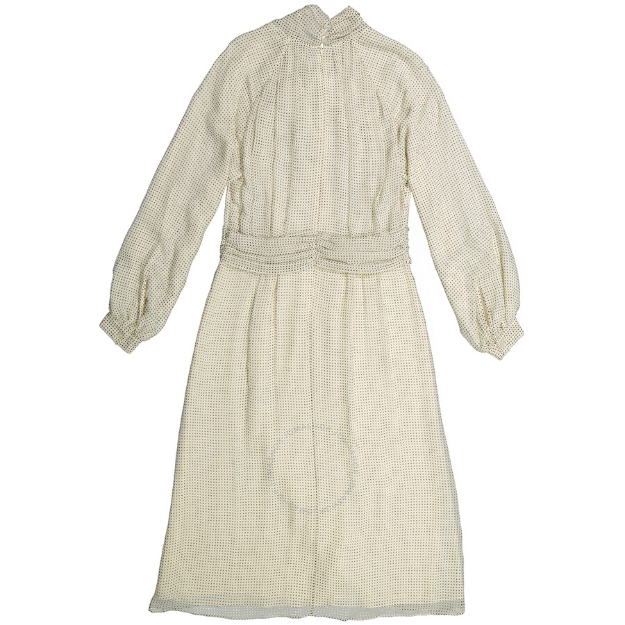 burberry polka dot dress