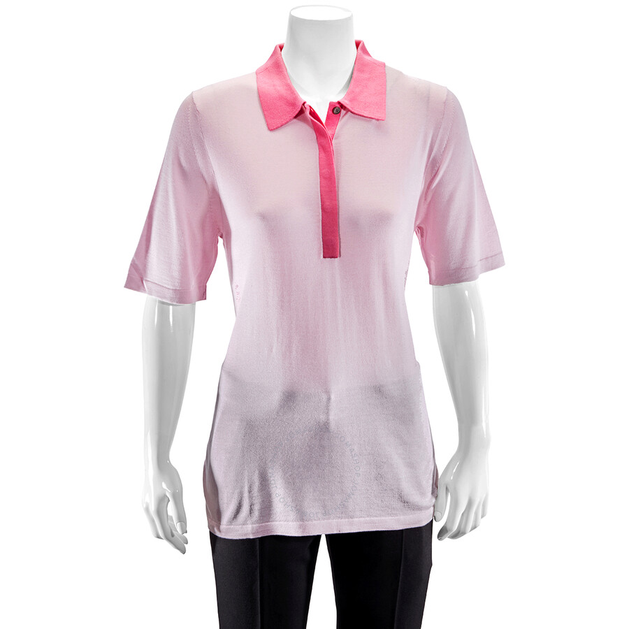burberry golf shirt womens