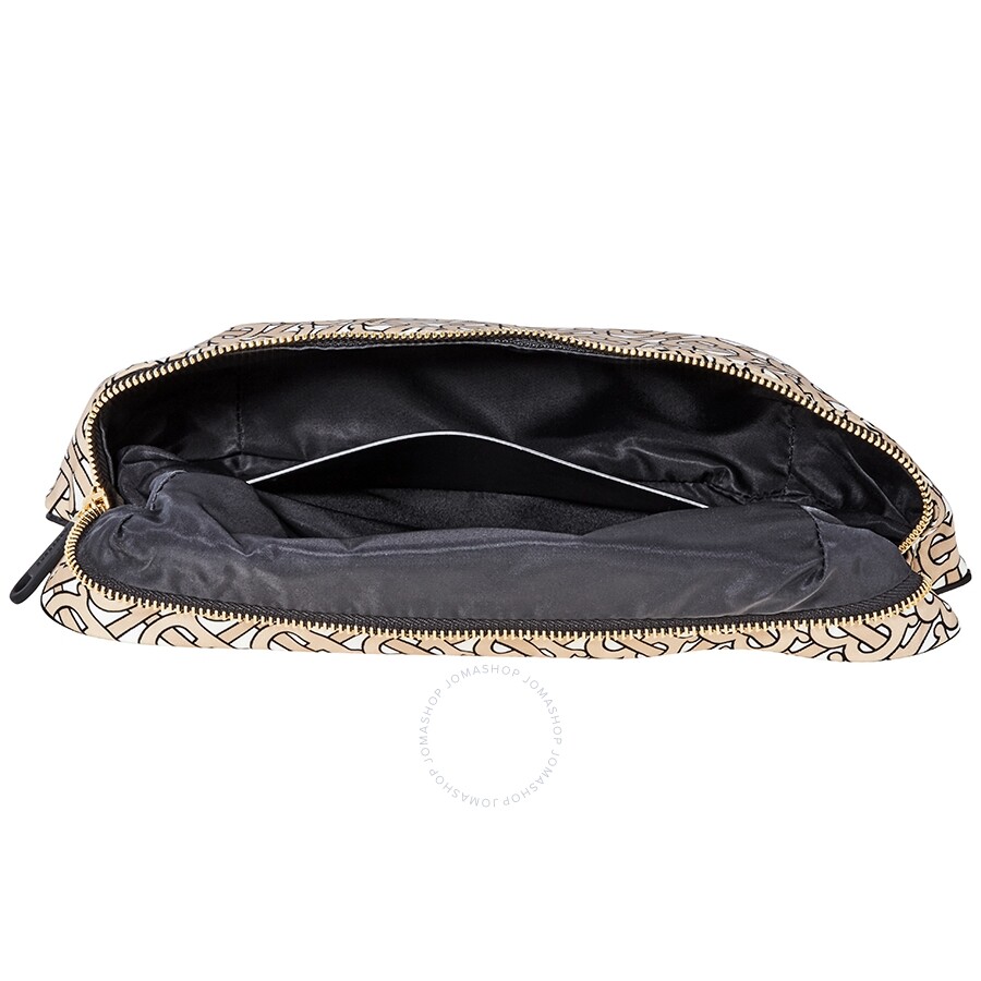 burberry medium monogram print bum bag