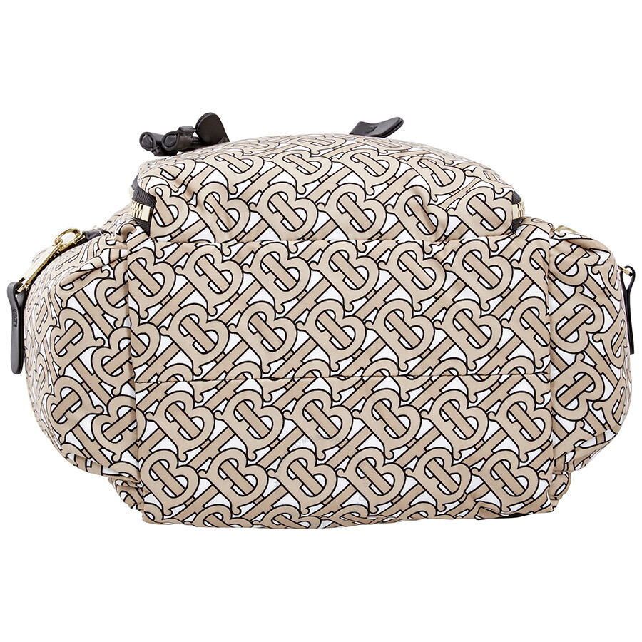 Burberry Medium Rucksack in Monogram Print Nylon-Beige 8011638 ...