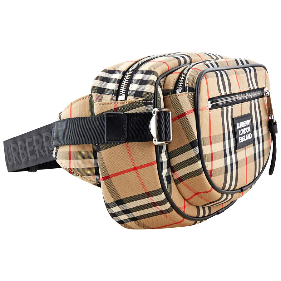 Burberry Medium Vintage Check Cotton Cannon Bum Bag 8023034