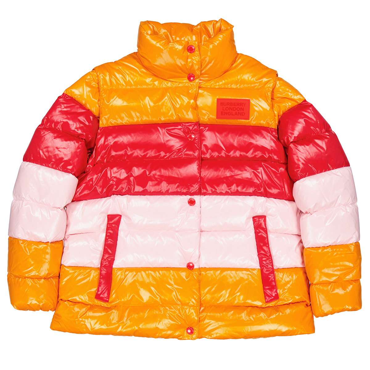 Burberry Melrose Panelled Nylon Puffer 