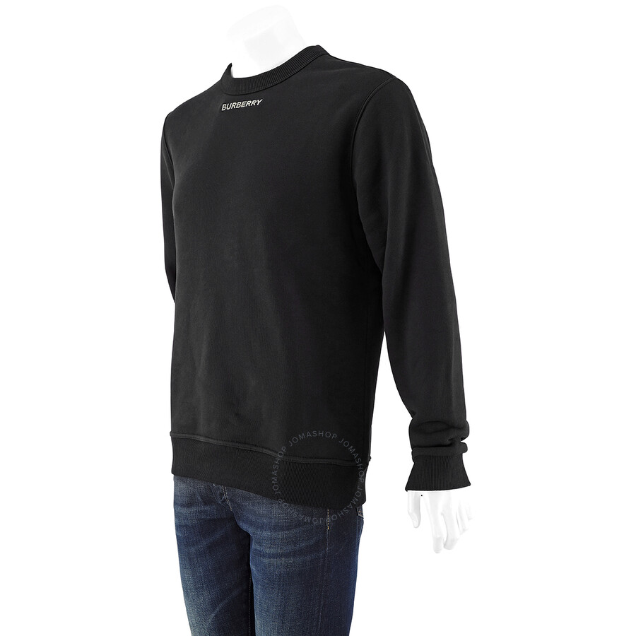 black logo jumper